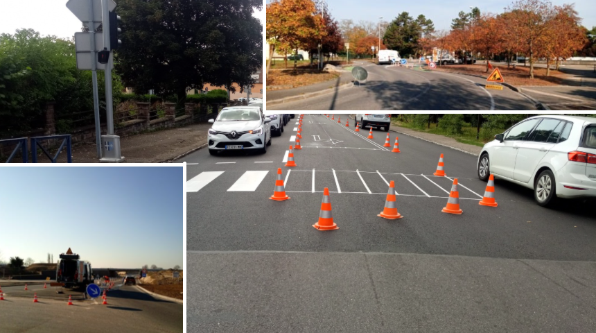 Balisage de chantier